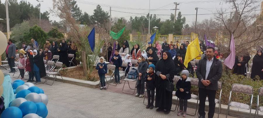 جشن روز نیمه شعبان با حضور اعضای کتابخانه  اسفند 1402